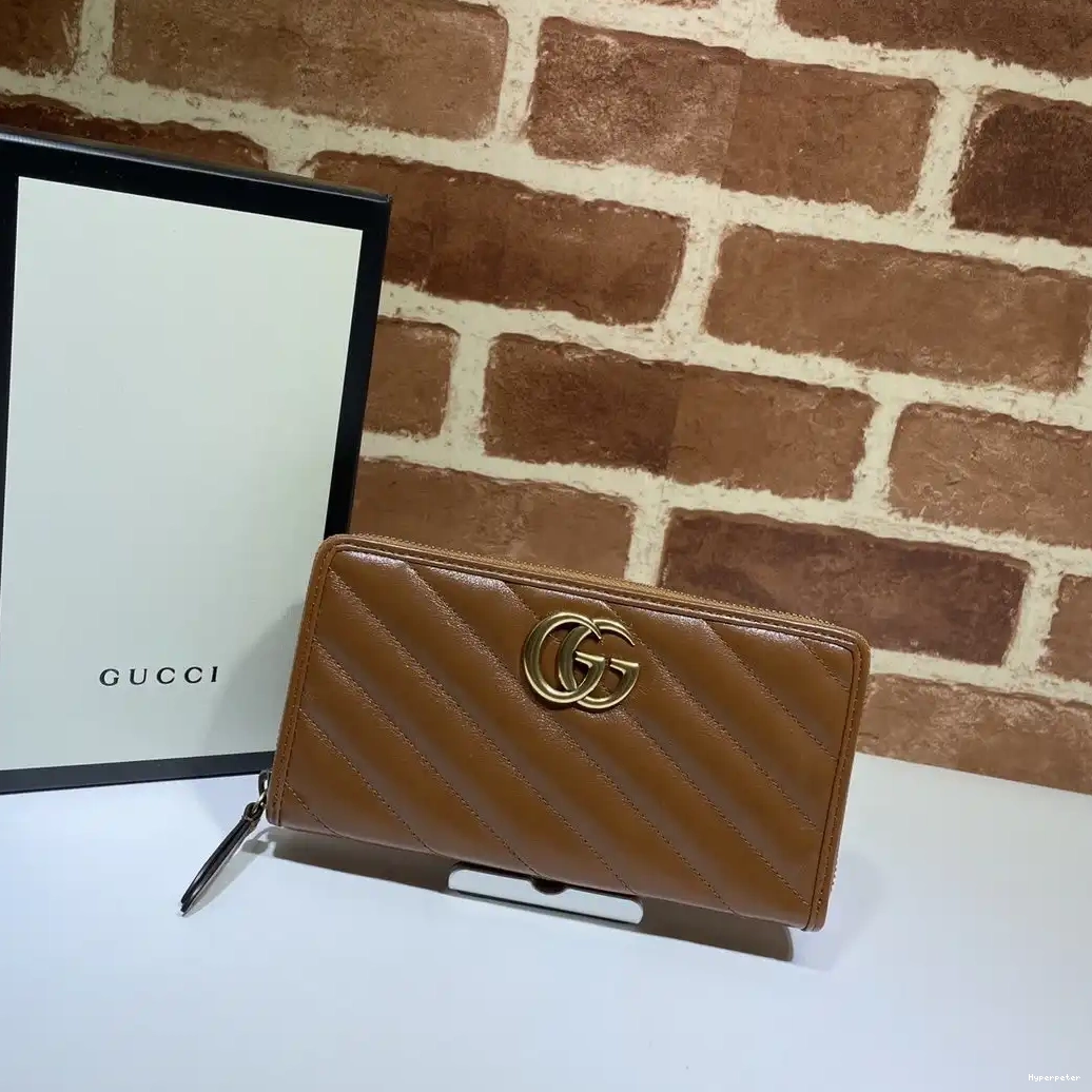 Hyperpeter wallet Marmont zip around GG GUCCI 0531